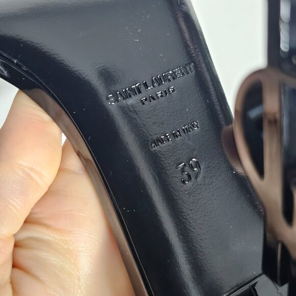 Saint Laurent Opyum Leather Sandals (Size 39) - Picture 4 of 6